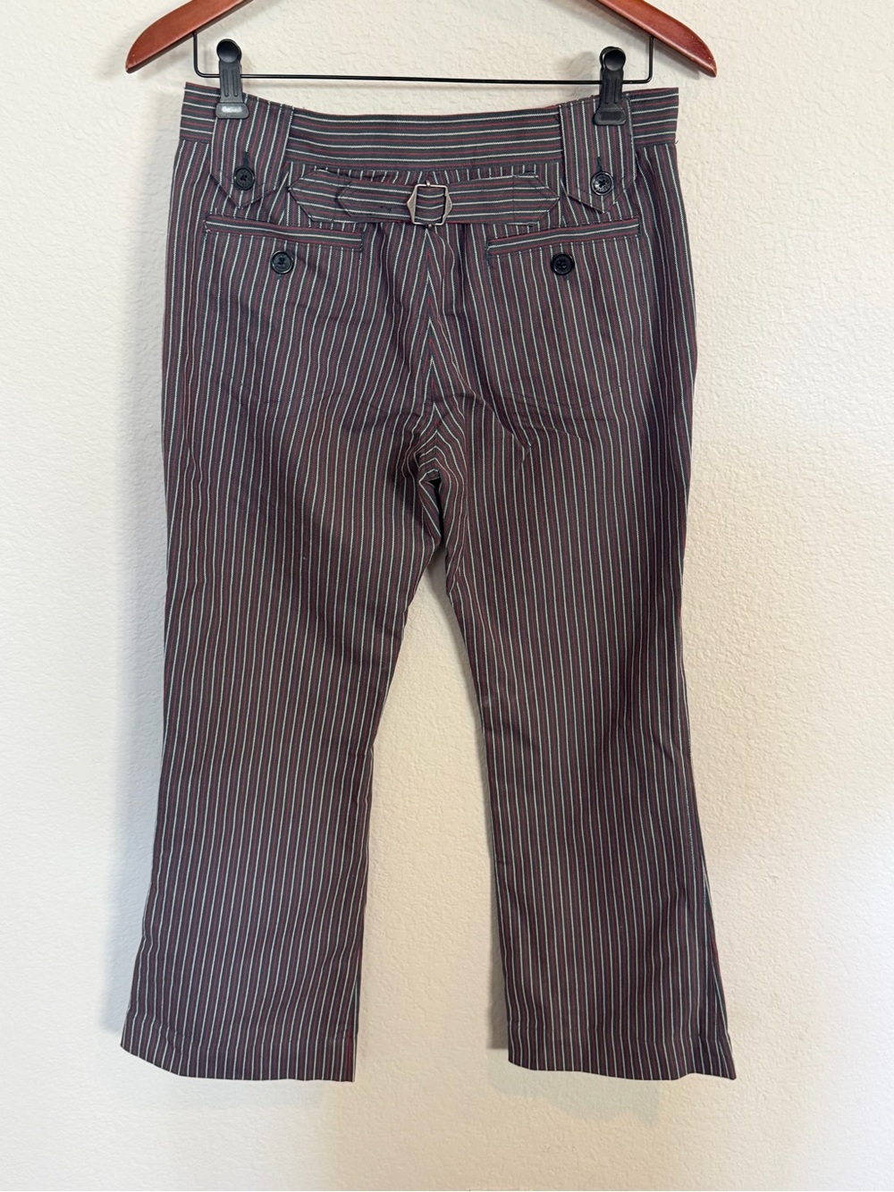 Marc Jacobs Women’s Size 6 Cropped Pinstriped Pants - Picture 6 of 7